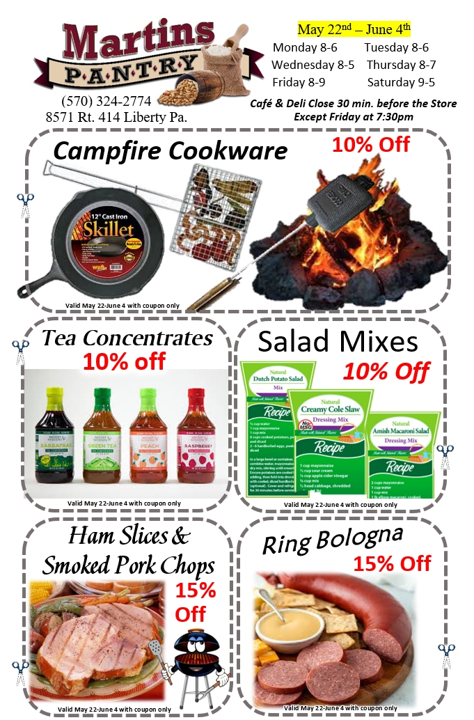 Specials Martin's Pantry